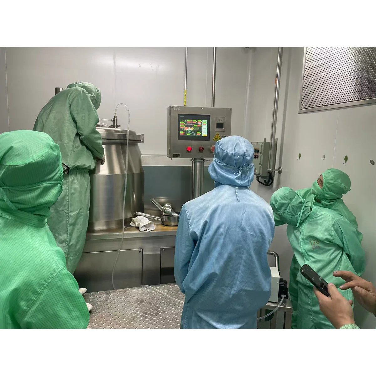 乾燥製藥設備測試