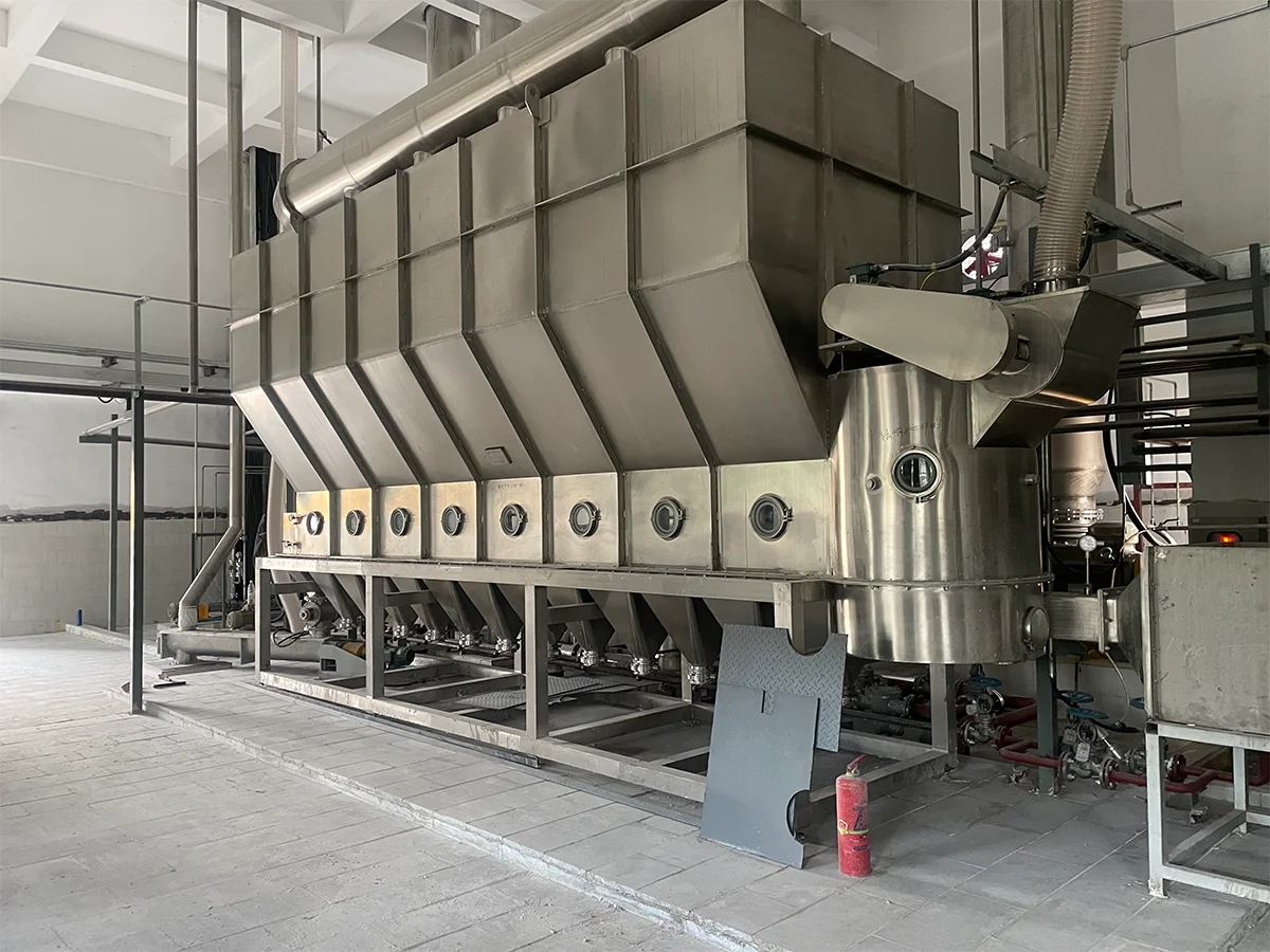 Horizontal Fluid Bed Dryer
